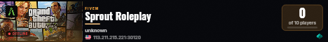 Sprout Roleplay live status badge
