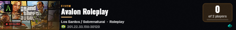 Avalon Roleplay live status badge