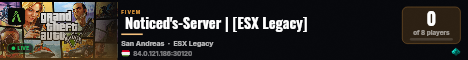  Noticed's-Server | [ESX Legacy] live status badge