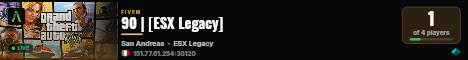 90 | [ESX Legacy] live status badge