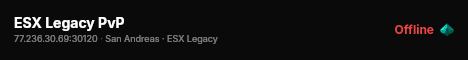 ESX Legacy PvP live status badge