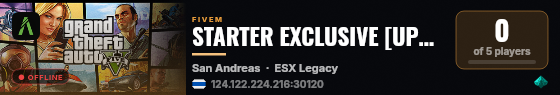 STARTER EXCLUSIVE [UPDATE] 1.0.3 live status badge