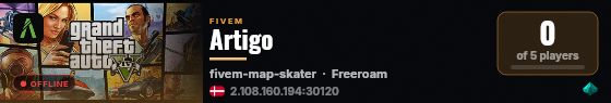 Artigo live status badge