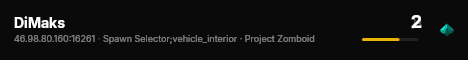 DiMaks live status badge