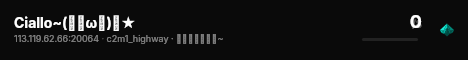 Ciallo~(∠・ω＜)⌒★ live status badge