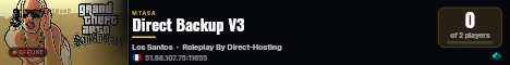 Direct Backup V3 live status badge