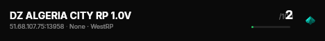 DZ ALGERIA CITY RP 1.0V live status badge