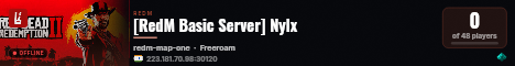 [RedM Basic Server] Nylx live status badge