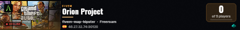 Orion Project live status badge