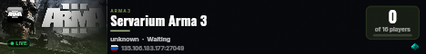 Servarium Arma 3 live status badge