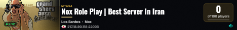 Nox Role Play | Best Server In Iran live status badge