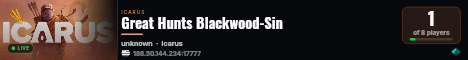 Great Hunts Blackwood-Sin live status badge