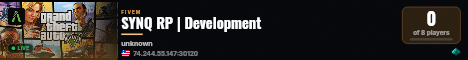 SYNQ RP | Development live status badge