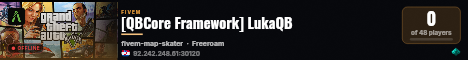 [QBCore Framework] LukaQB live status badge