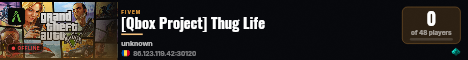 [Qbox Project] Thug Life live status badge