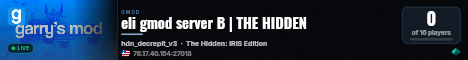 eli gmod server B | THE HIDDEN live status badge