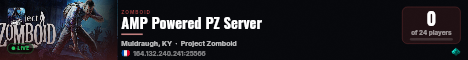 My PZ Server live status badge