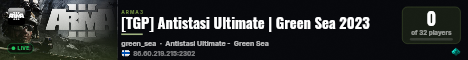 [TGP] Antistasi Ultimate | Green Sea 2023 live status badge