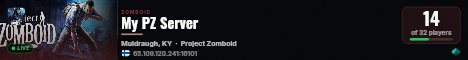 My PZ Server live status badge