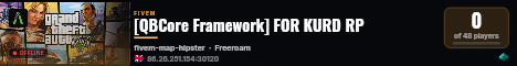 [QBCore Framework] FOR KURD RP live status badge