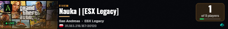 Nauka | [ESX Legacy] live status badge