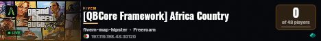 [QBCore Framework] Africa Country live status badge
