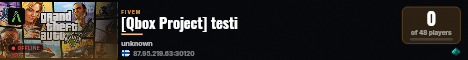 [Qbox Project] testi live status badge