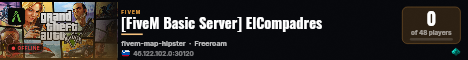 [FiveM Basic Server] ElCompadres live status badge