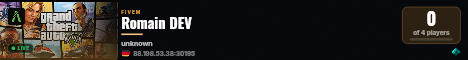 Romain DEV live status badge
