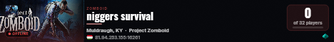 niggers survival live status badge