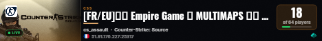 [FR/EU]★☆ Empire Game ✪ MULTIMAPS ☆★ RANKED ☆★ live status badge