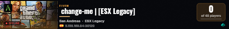 change-me | [ESX Legacy] live status badge