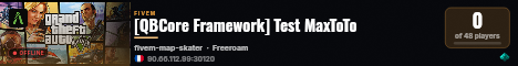 [QBCore Framework] Test MaxToTo live status badge