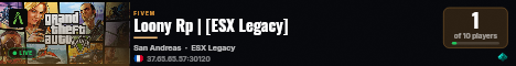 Loony Rp | [ESX Legacy] live status badge