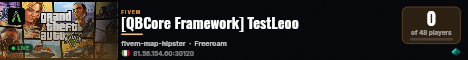 [QBCore Framework] TestLeoo live status badge