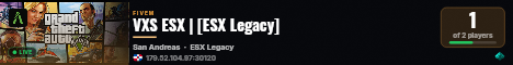 VXS ESX | [ESX Legacy] live status badge