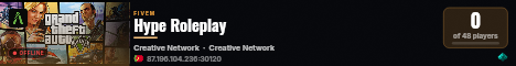 Hype Roleplay live status badge