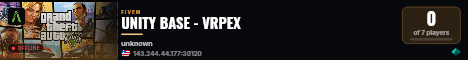 UNITY BASE - VRPEX live status badge