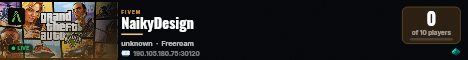 NaikyDesign live status badge
