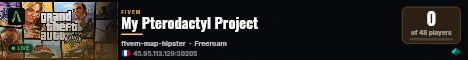 My Pterodactyl Project live status badge