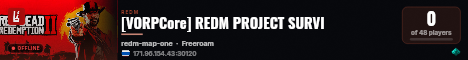 [VORPCore] REDM PROJECT SURVI live status badge