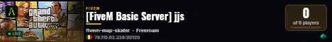 [FiveM Basic Server] jjs live status badge
