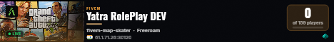 Yatra RolePlay DEV live status badge