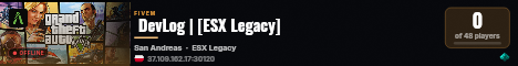  DevLog | [ESX Legacy] live status badge