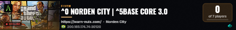 ^0 NORDEN CITY | ^5BASE CORE 3.0 live status badge