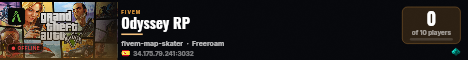 Odyssey RP live status badge