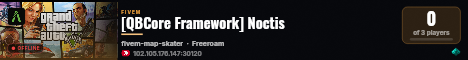 [QBCore Framework] Noctis live status badge
