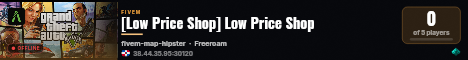 [Low Price Shop] Low Price Shop live status badge