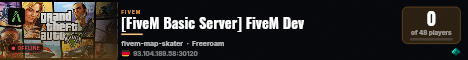 [FiveM Basic Server] FiveM Dev live status badge