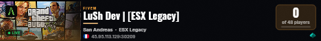 LuSh Dev | [ESX Legacy] live status badge
